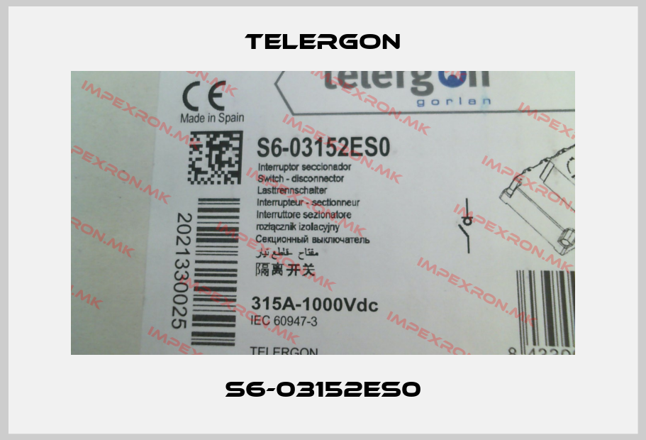 Telergon-S6-03152ES0price