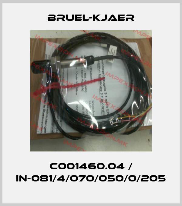 Bruel-Kjaer-C001460.04 / IN-081/4/070/050/0/205price
