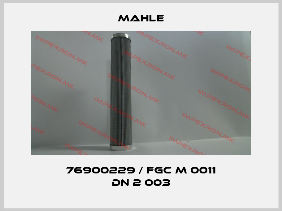 MAHLE-76900229 / FGC M 0011 DN 2 003price