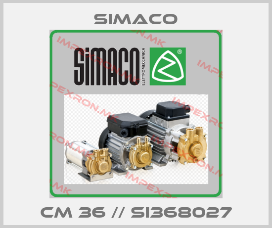 Simaco-Cm 36 // SI368027price
