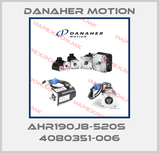 Danaher Motion-AHR190J8-520S   4080351-006price