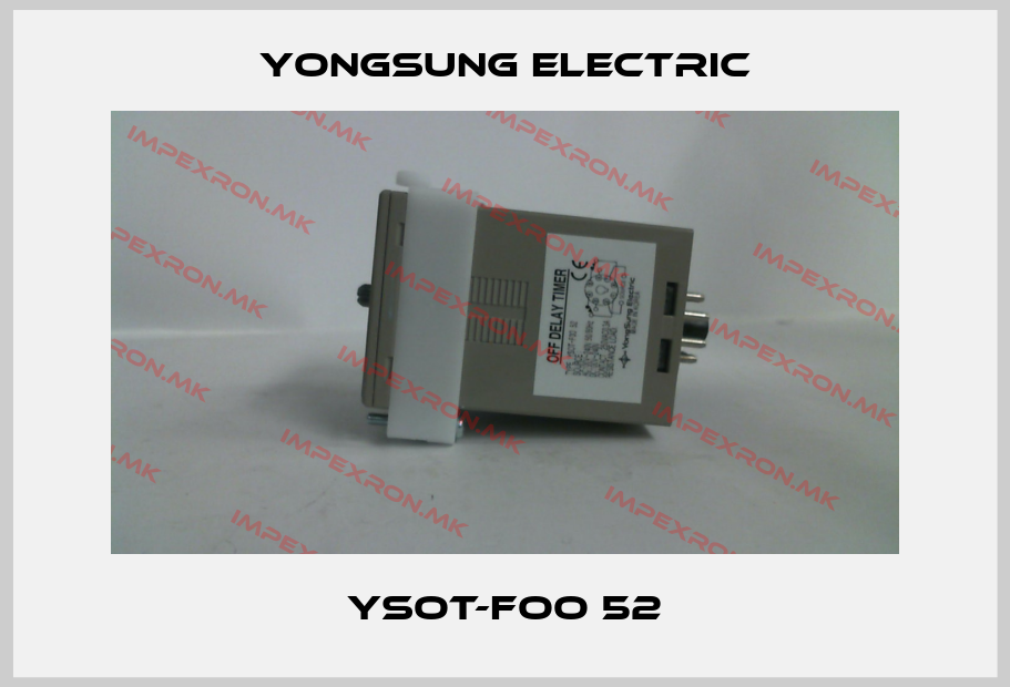 YongSung Electric-YSOT-FOO 52price