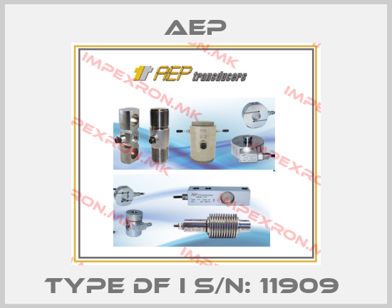 AEP-TYPE DF I S/N: 11909 price