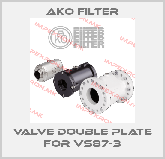 Ako Filter-Valve double plate for VS87-3price