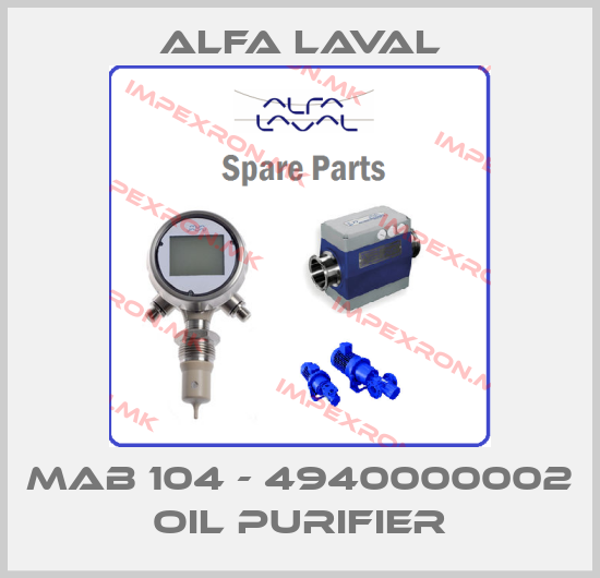 Alfa Laval-MAB 104 - 4940000002 OIL PURIFIERprice