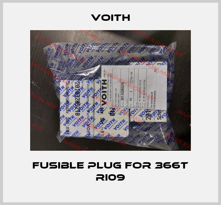 Voith-Fusible plug for 366T RI09price