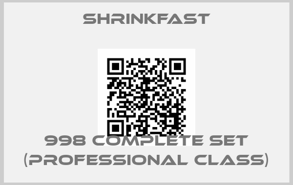 Shrinkfast-998 Complete set (Professional class)price