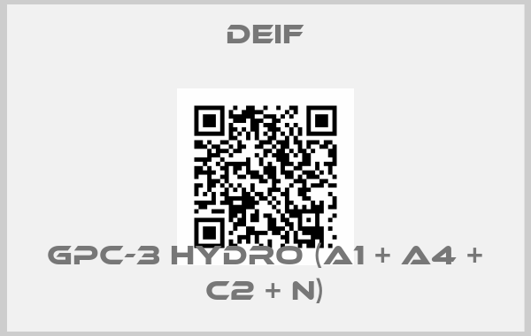 Deif-GPC-3 Hydro (A1 + A4 + C2 + N)price