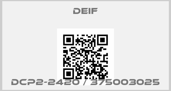 Deif-DCP2-2420 / 375003025price