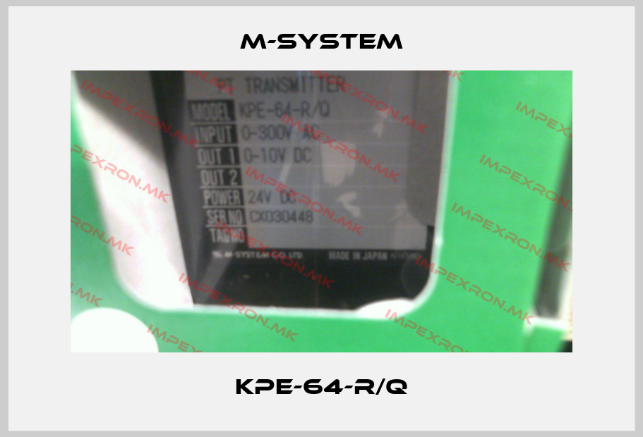 M-SYSTEM-KPE-64-R/Qprice