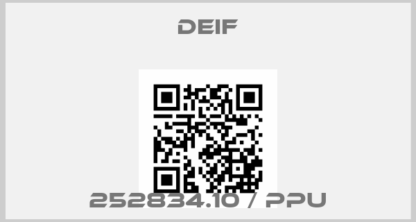 Deif-252834.10 / PPUprice