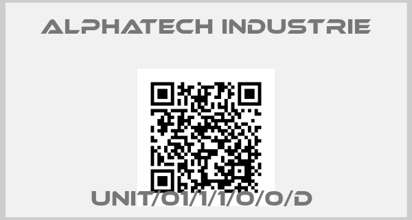 Alphatech Industrie-UNIT/01/1/1/0/0/D price