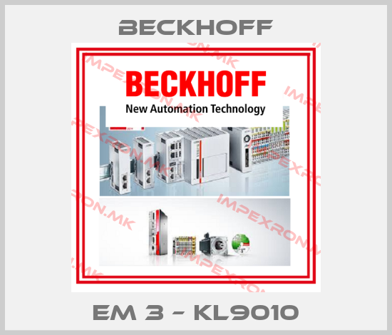 Beckhoff-EM 3 – KL9010price