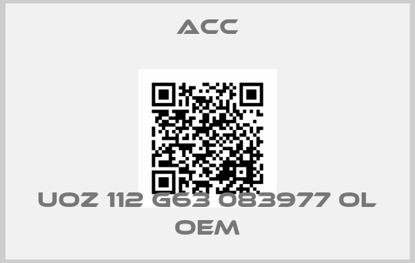 ACC-UOZ 112 G63 083977 OL OEMprice