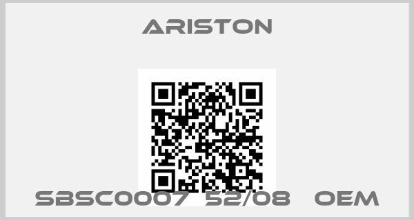 ARISTON-SBSC0007  52/08   oemprice