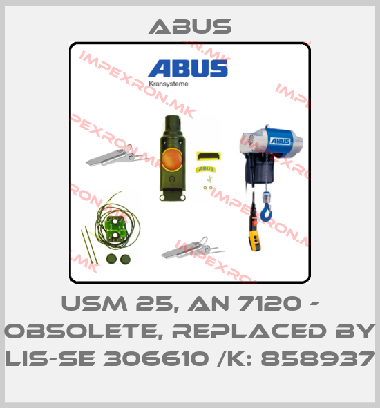 Abus-USM 25, AN 7120 - obsolete, replaced by LIS-SE 306610 /K: 858937price