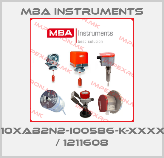 MBA Instruments-MBA210XAB2N2-I00586-K-XXXXXXXX  / 1211608price