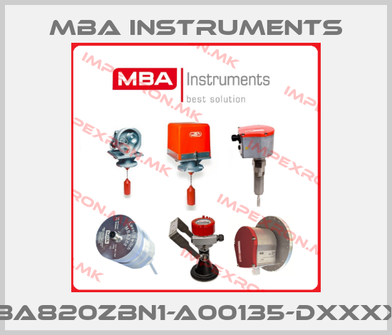 MBA Instruments-MBA820ZBN1-A00135-DXXXXXprice