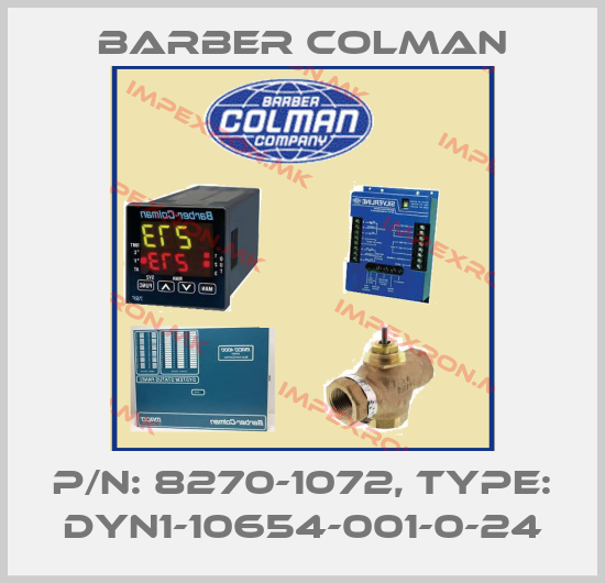 Barber Colman-P/N: 8270-1072, Type: DYN1-10654-001-0-24price
