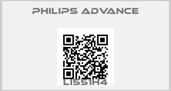 PHILIPS ADVANCE-LI551H4price