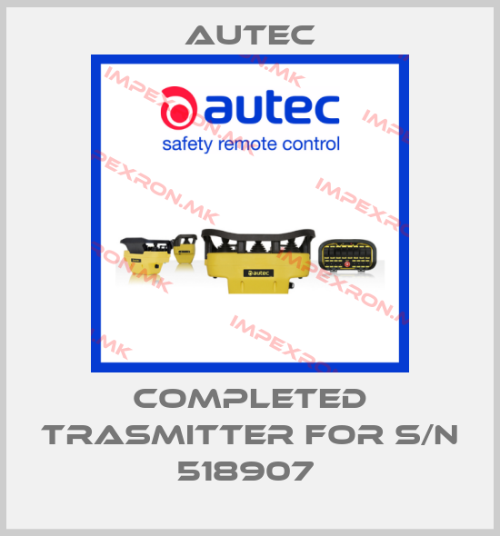Autec-Completed trasmitter for s/n 518907 price