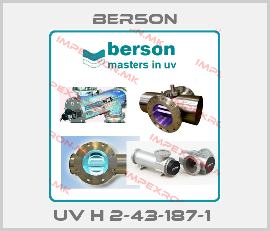 Berson-UV H 2-43-187-1 price
