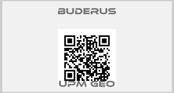 Buderus-UPM GEOprice