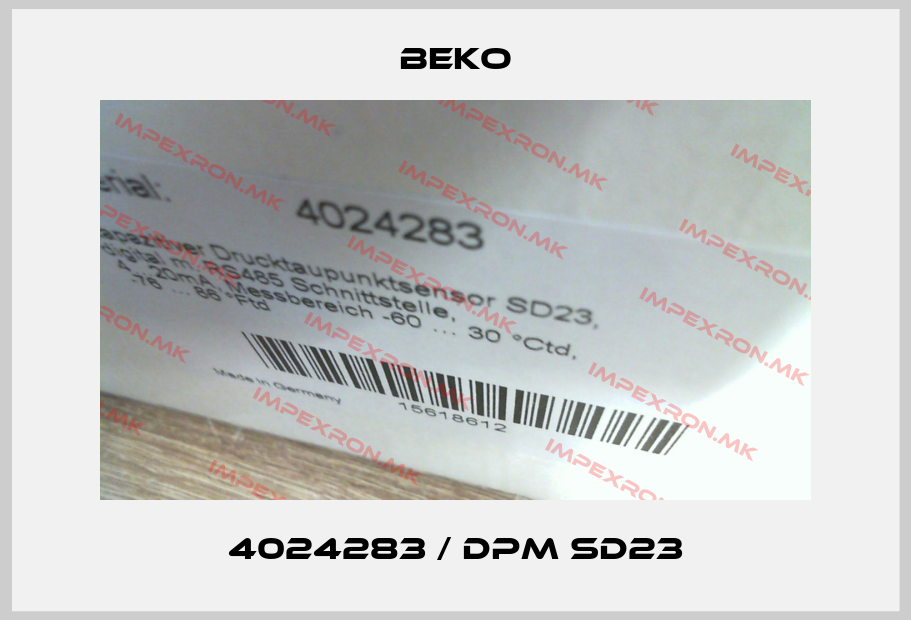 Beko-4024283 / DPM SD23price