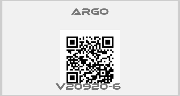 Argo-V20920-6 price