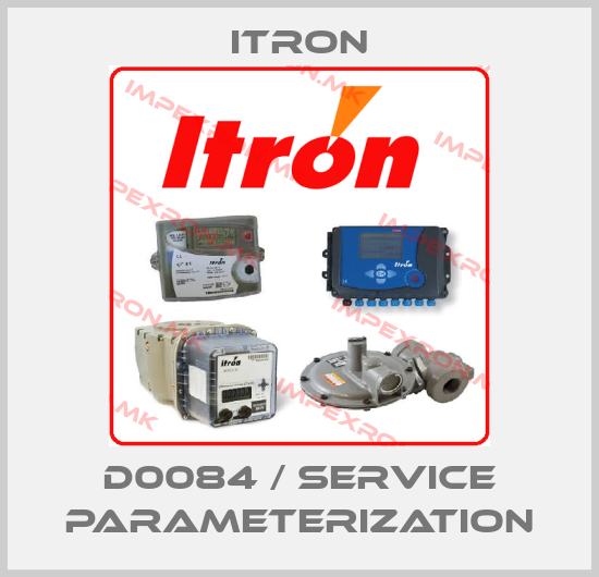 Itron-D0084 / Service parameterizationprice