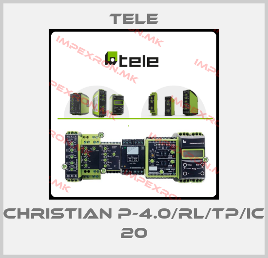 Tele-CHRISTIAN P-4.0/RL/TP/IC 20price