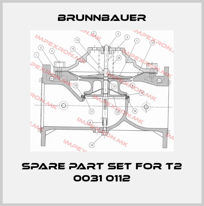 Brunnbauer-Spare part set for T2 0031 0112price