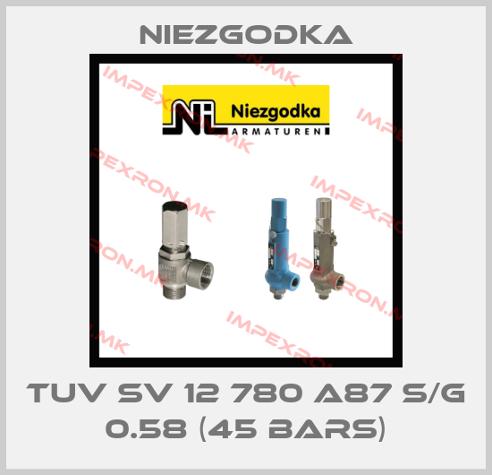 Niezgodka-TUV SV 12 780 A87 S/G 0.58 (45 bars)price