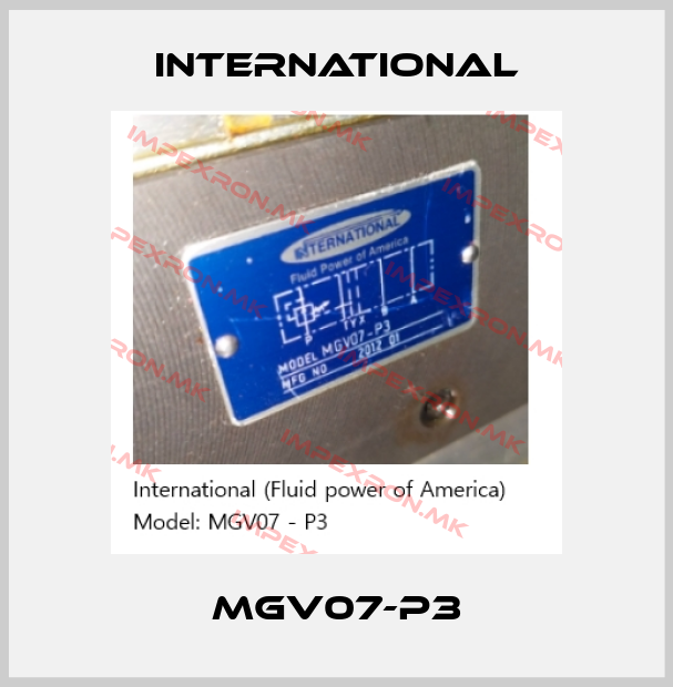 INTERNATIONAL-MGV07-P3price