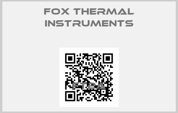 Fox Thermal Instruments-FT2Aprice