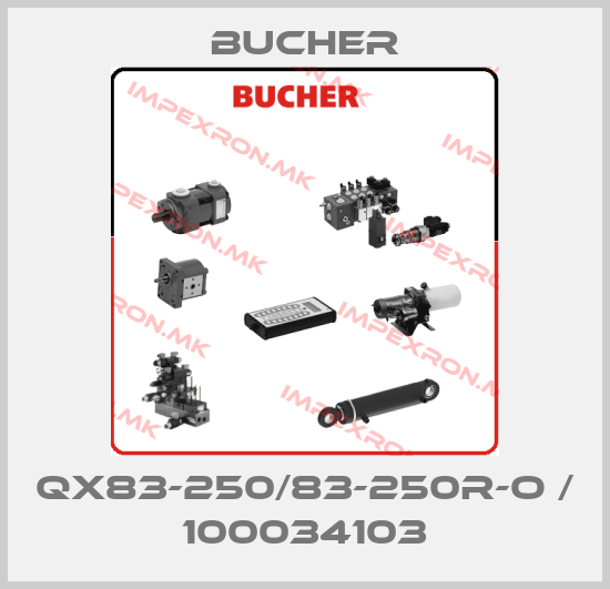 Bucher-QX83-250/83-250R-O / 100034103price