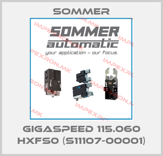 Sommer-GIGAspeed 115.060 HXFS0 (S11107-00001)price
