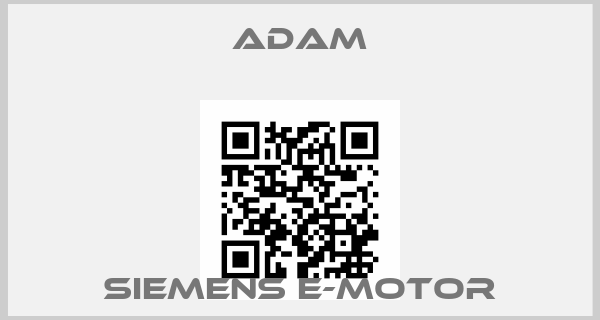 Adam-Siemens E-Motorprice