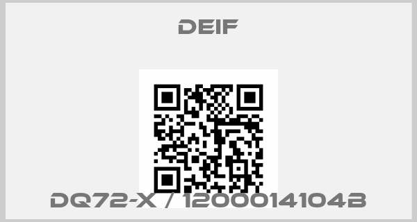 Deif-DQ72-x / 1200014104Bprice