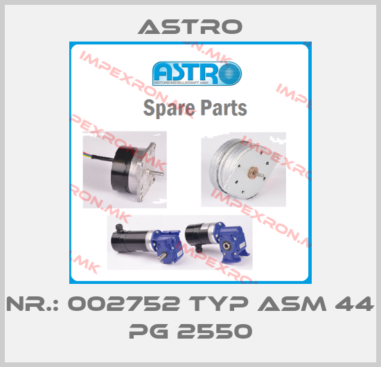 Astro-Nr.: 002752 Typ ASM 44 PG 2550price