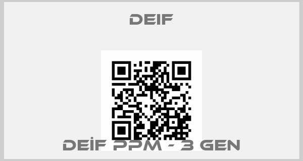Deif-DEİF PPM - 3 GENprice