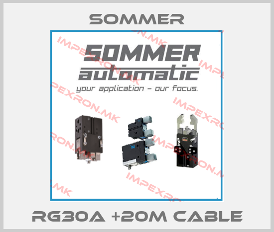 Sommer-RG30a +20m cableprice