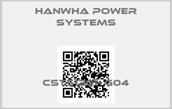 Hanwha Power Systems-CST51301- G04price