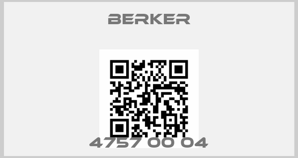 Berker-4757 00 04price