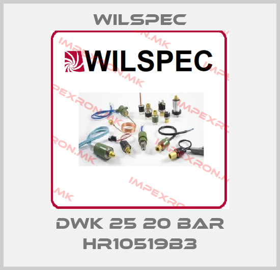 Wilspec-DWK 25 20 bar HR10519B3price