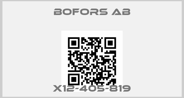 BOFORS AB-X12-405-819price