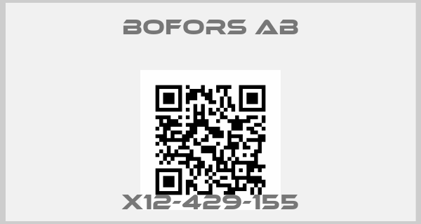 BOFORS AB-X12-429-155price