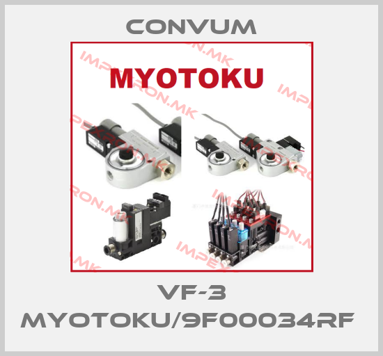 Convum-VF-3 MYOTOKU/9F00034RF price