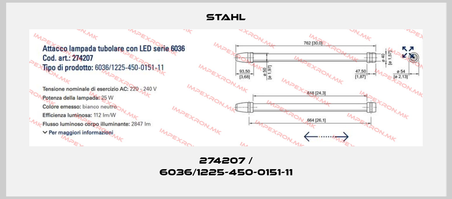 Stahl-274207 / 6036/1225-450-0151-11price