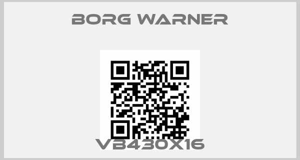 Borg Warner-VB430X16price